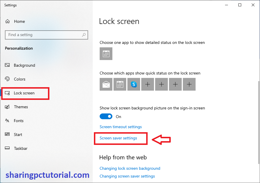 cara mengaktifkan auto lock screen windows